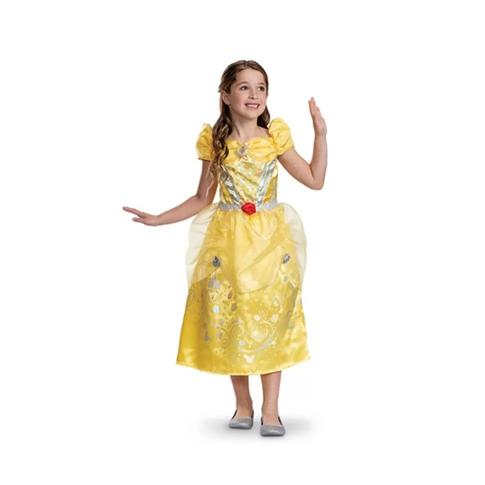 Hot Brinquedos Disney Fato Bella Classic 100º Aniversario 5-6 Anos