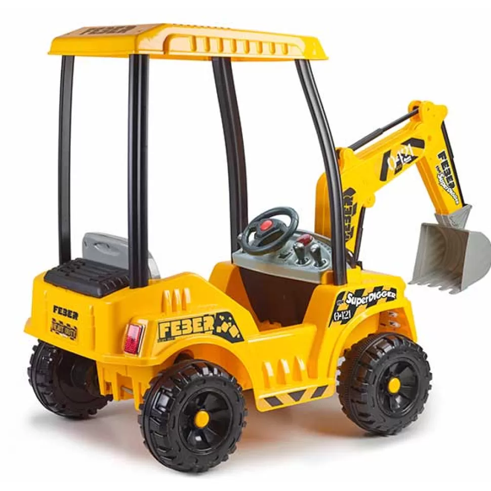 Brinquedos Feber Feber Supper Digger 12V (800012320)< Brinquedos De Camiões
