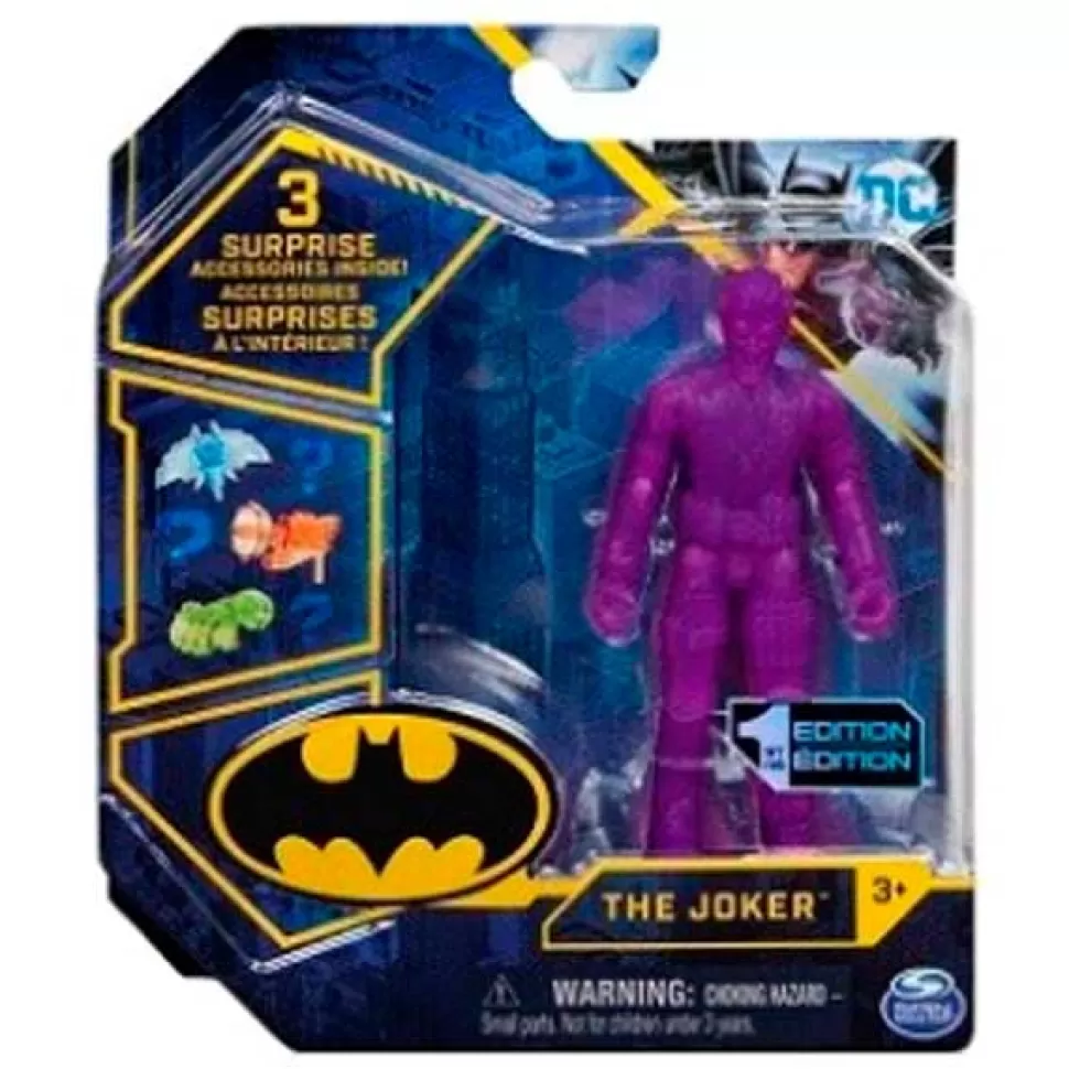 Brinquedos Batman Figura Do Batman Joker Lila Articulada 10 Cm< Brinquedos Super-Heróis
