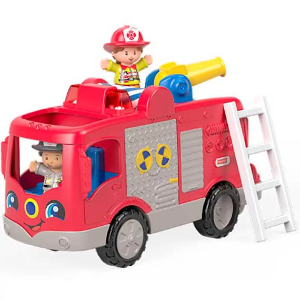 Brinquedos Little People Fisher Price Little People Caminhao Bombeiros< Brinquedos De Camiões