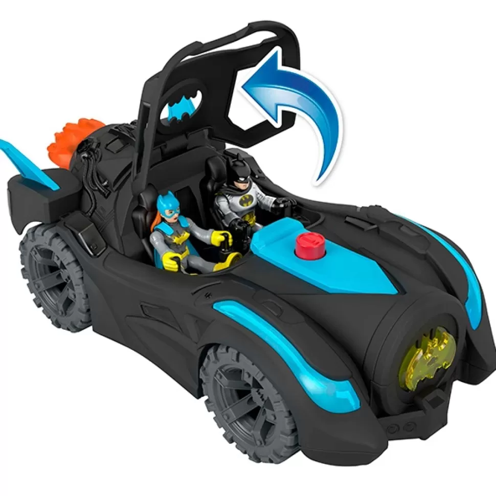 Brinquedos Imaginext Fisher-Price Imaginext Dc Super Friends Batmobile Power Reveal< Brinquedos Super-Heróis