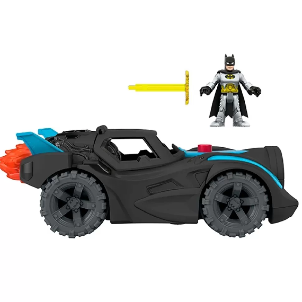 Brinquedos Imaginext Fisher-Price Imaginext Dc Super Friends Batmobile Power Reveal< Brinquedos Super-Heróis