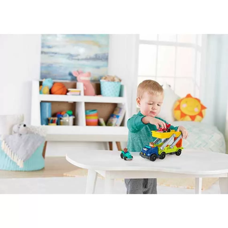 Brinquedos Little People Fisher-Price Little People Camiao Com Rampa< Brinquedos De Camiões