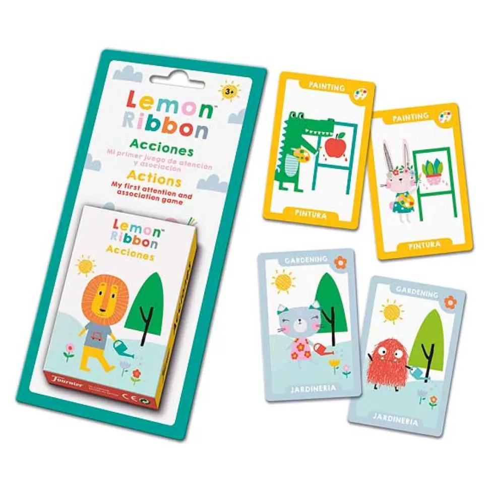 Discount Brinquedos Fournier Fournier Jogo De Cartas Infantis Lemon Ribbon Acoes