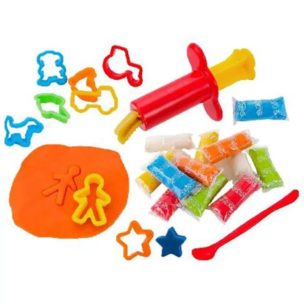 Brinquedos Globo Frasco De Plasticina Com Moldes< Brinquedos De Plasticina