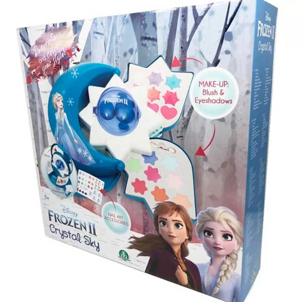 Cheap Brinquedos Frozen Frozen 2 Caso Maquilhagem Crystal Sky