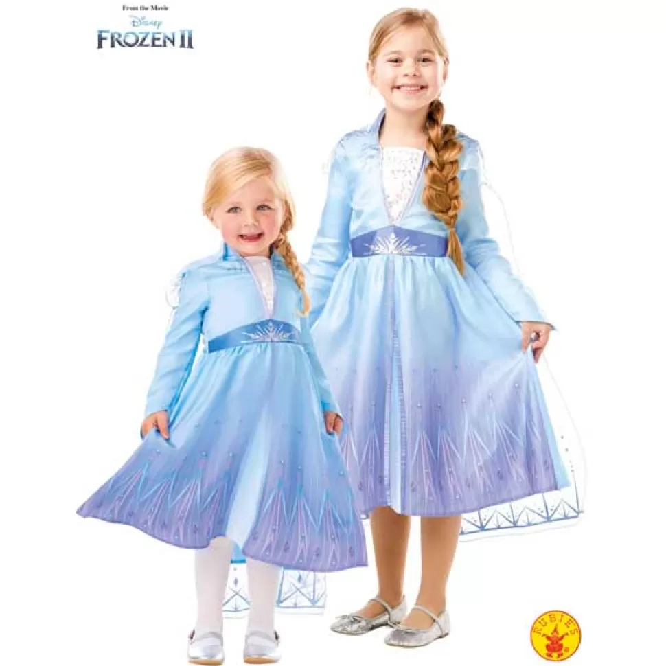 Shop Brinquedos Frozen Frozen 2 Disfarce Elsa Travel Classic 9-10 Anos