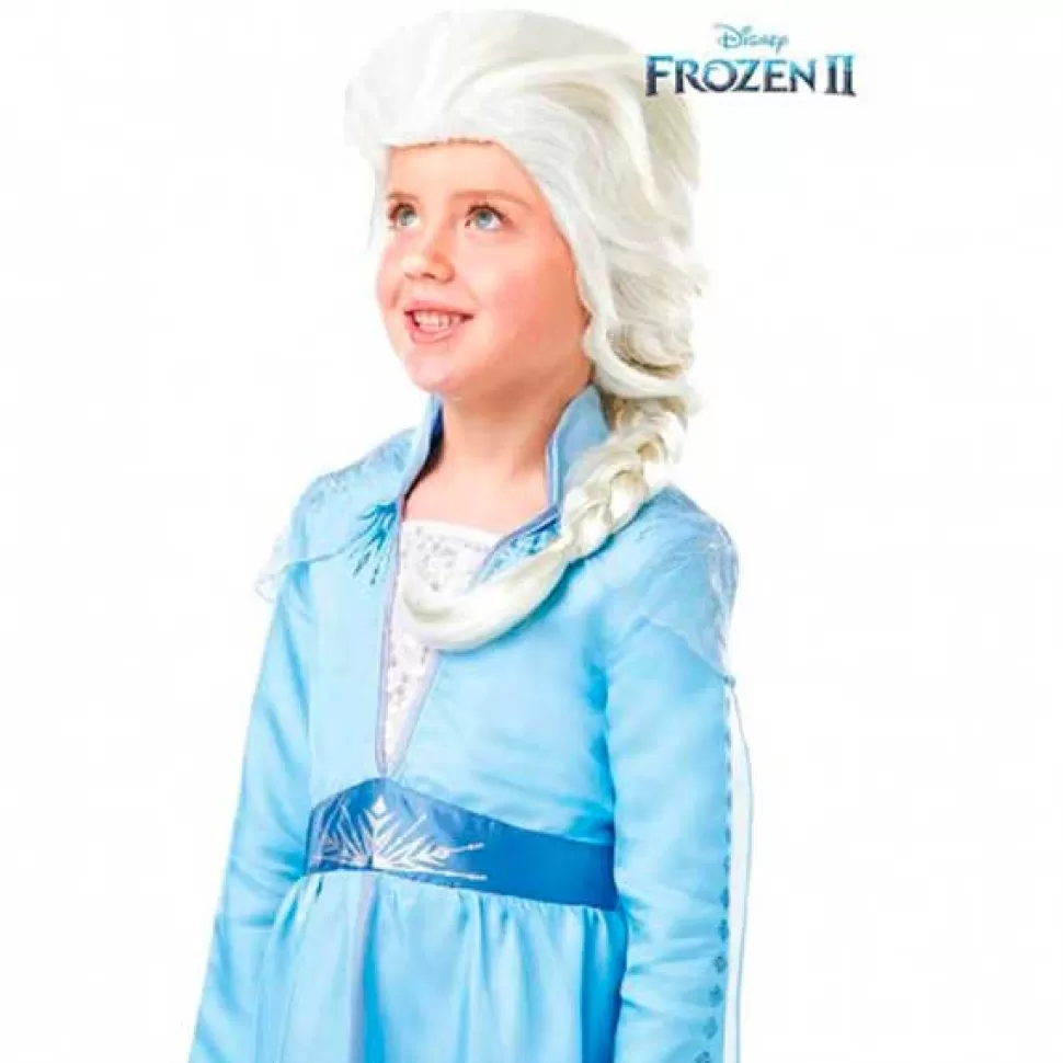 Fashion Brinquedos Frozen Frozen 2 Peruca Infantil Elsa