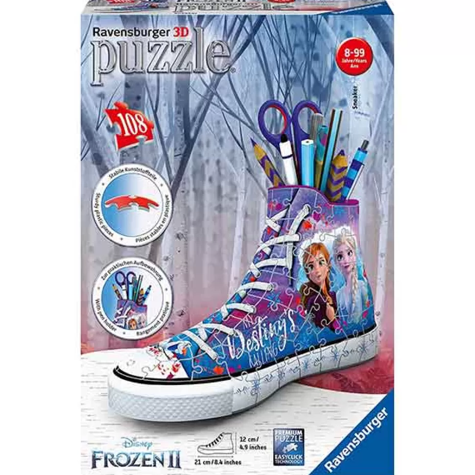 Outlet Brinquedos Frozen Frozen 2 Puzzle 3D Sneaker 108P