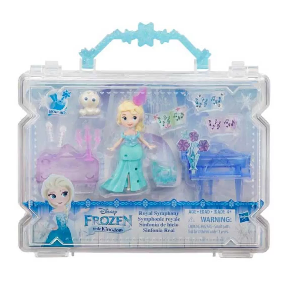 New Brinquedos Frozen Frozen Boneca Mala Figura Elsa Sinfonia De Gelo
