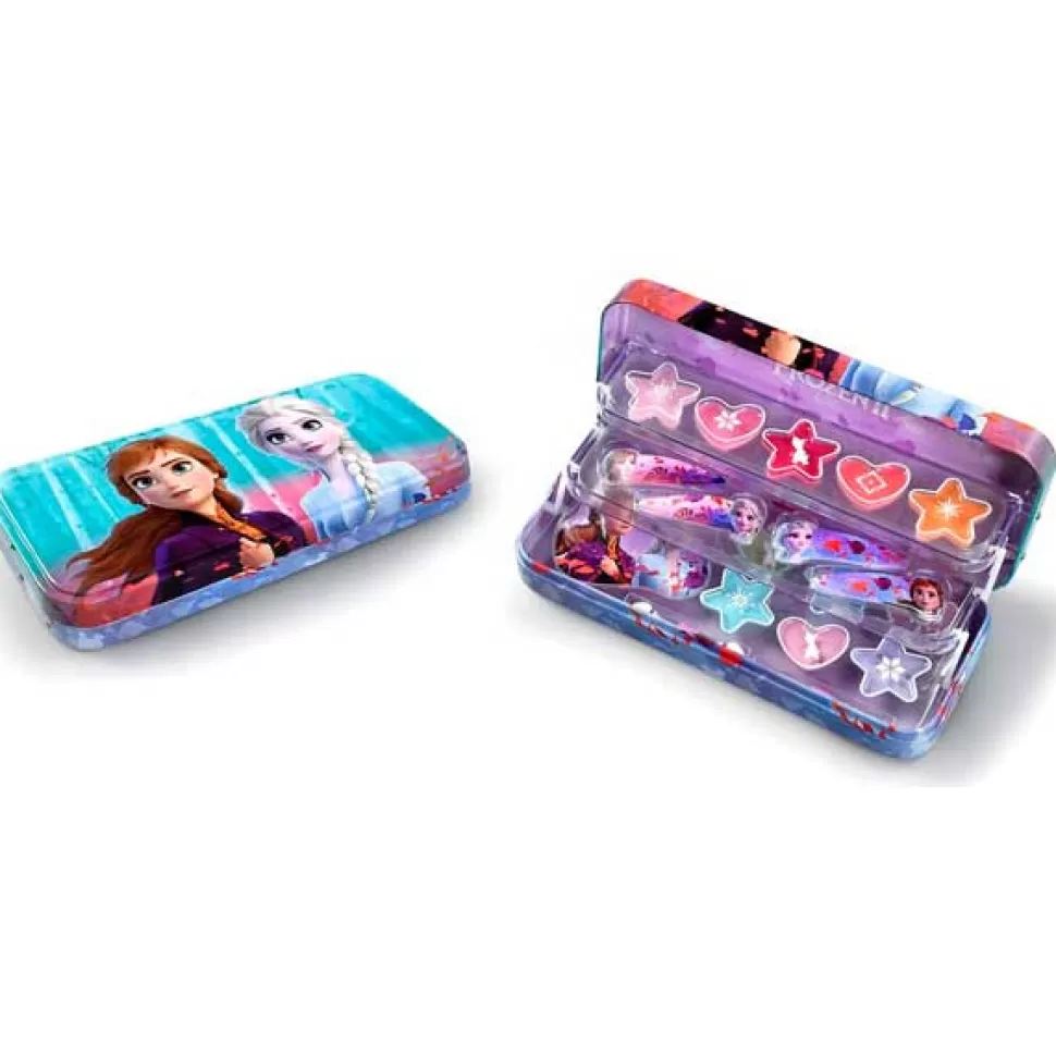 Fashion Brinquedos Frozen Frozen Estojo De Maquiagem Metalico