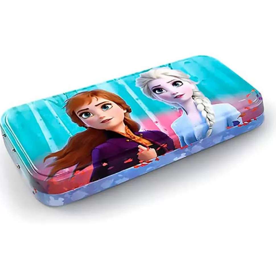Fashion Brinquedos Frozen Frozen Estojo De Maquiagem Metalico