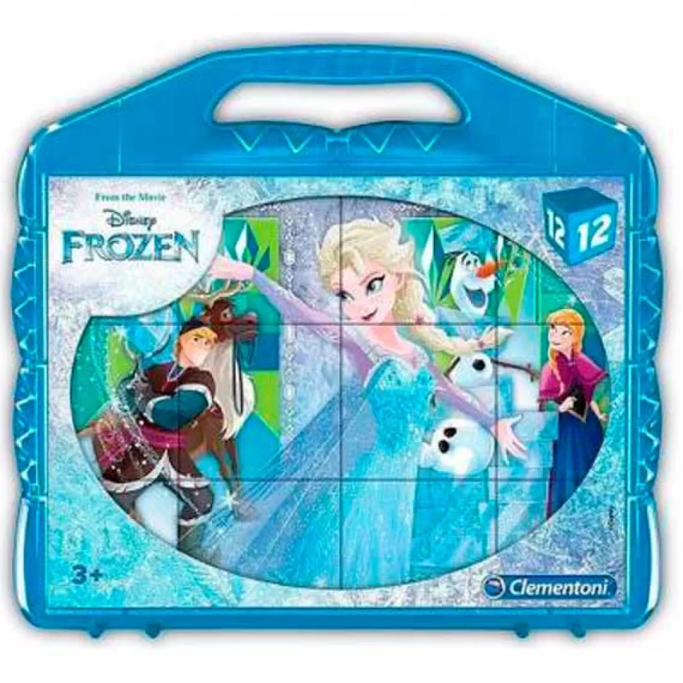 Hot Brinquedos Frozen Frozen Quebra-Cabeca 12P