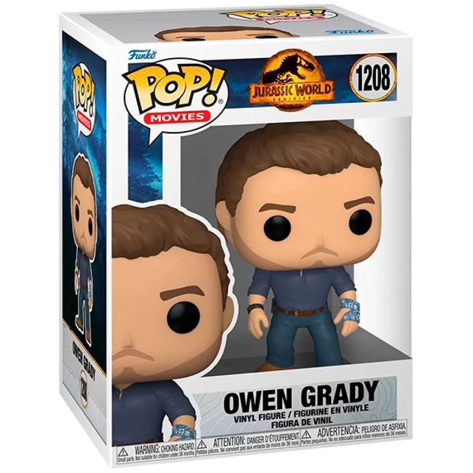Brinquedos Funko Pop Jurassic World Funko Pop! Jurassic World Figura Owen Grady 1208< Brinquedos De Dinossauros