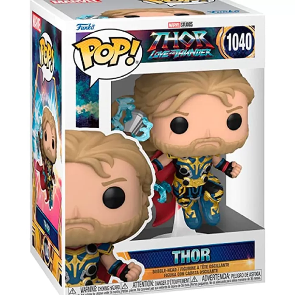 Brinquedos Funko Pop Marvel Funko Pop! Marvel Figura Thor 1040< Brinquedos Super-Heróis