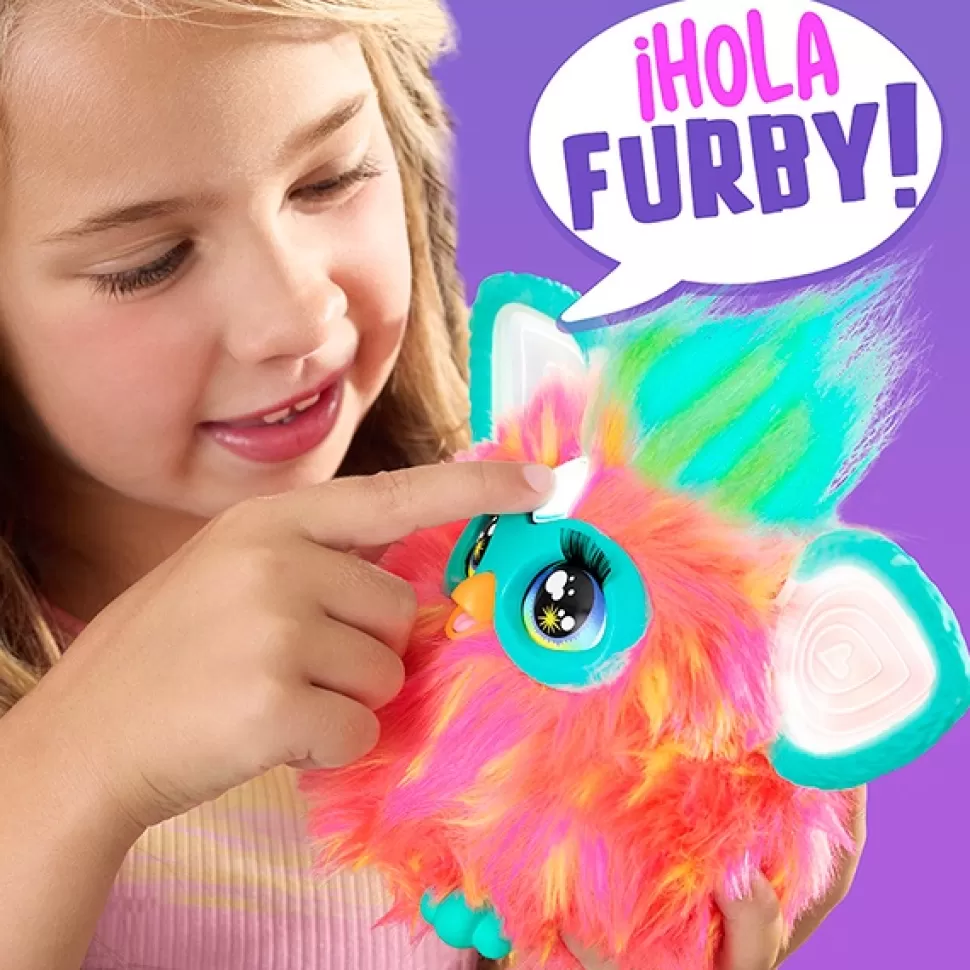 Sale Brinquedos Furby Furby Interativo Peluche Cor Coral