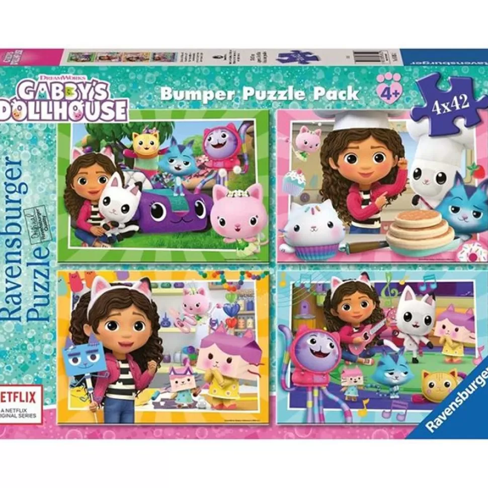 Outlet Brinquedos Gabby Gabby'S Dollhouse Quebra-Cabeca 4X42P