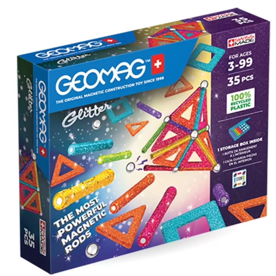 New Brinquedos Geomag Geomag 35P Glitter