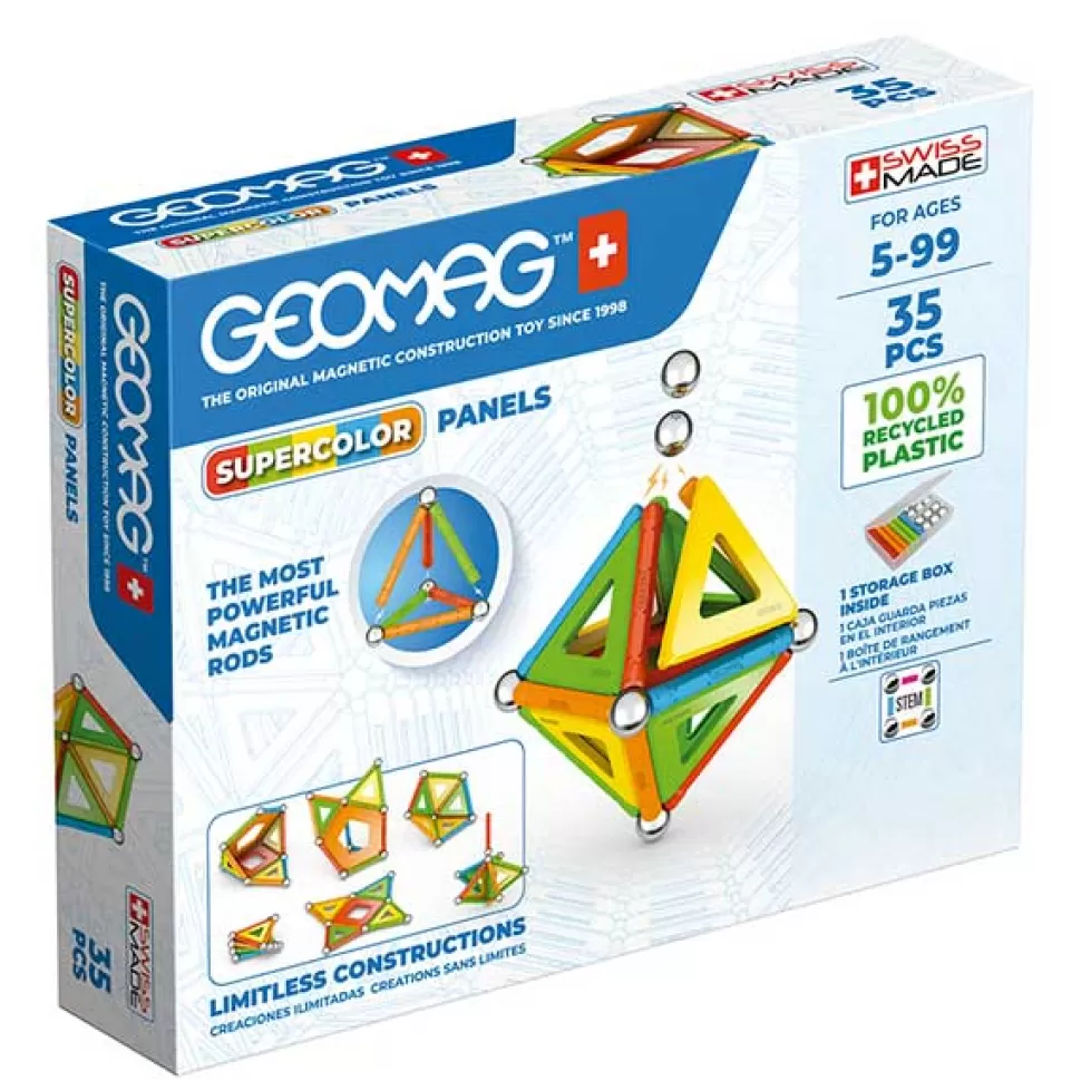 Outlet Brinquedos Geomag Geomag 35P Green Super Colors
