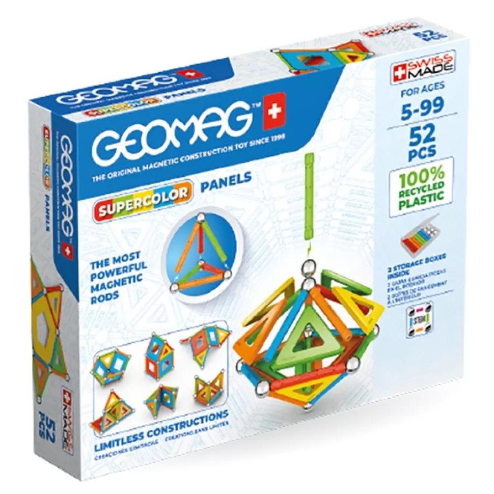 Fashion Brinquedos Geomag Geomag 52P Green Supercolor