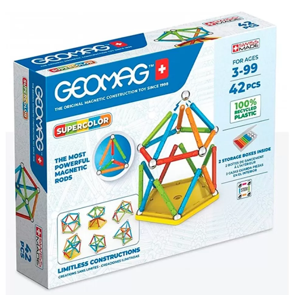 Flash Sale Brinquedos Geomag Geomag Supercolor 42P