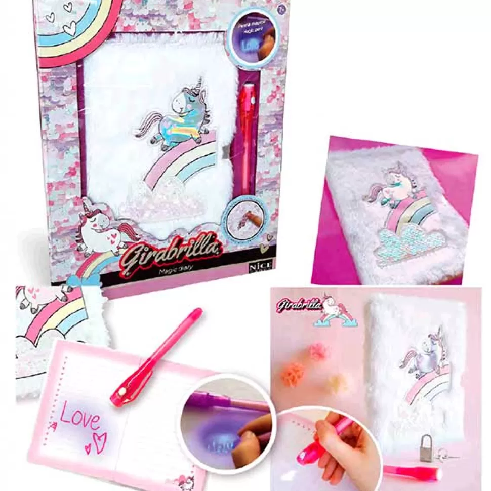 Brinquedos Nice Girabrilla Jornal Magico Unicórnio< Brinquedos Unicórnios