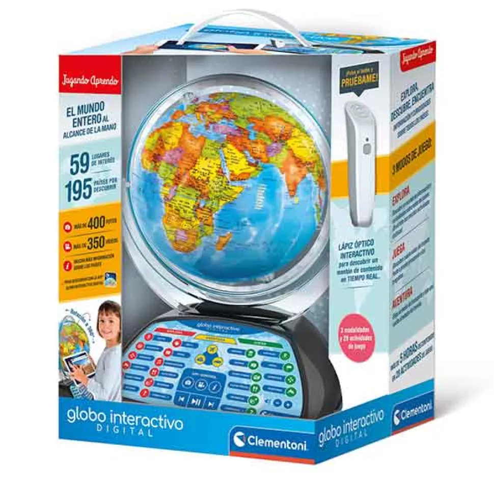 Brinquedos Clementoni Globo Terrestre Digital< Brinquedos Científicos