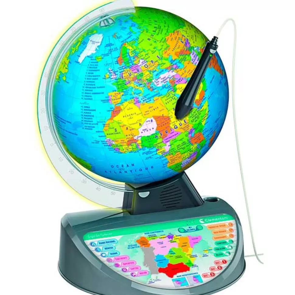 Brinquedos Clementoni Globo Terrestre Interativo Com Luz Clementoni.< Brinquedos Educativos