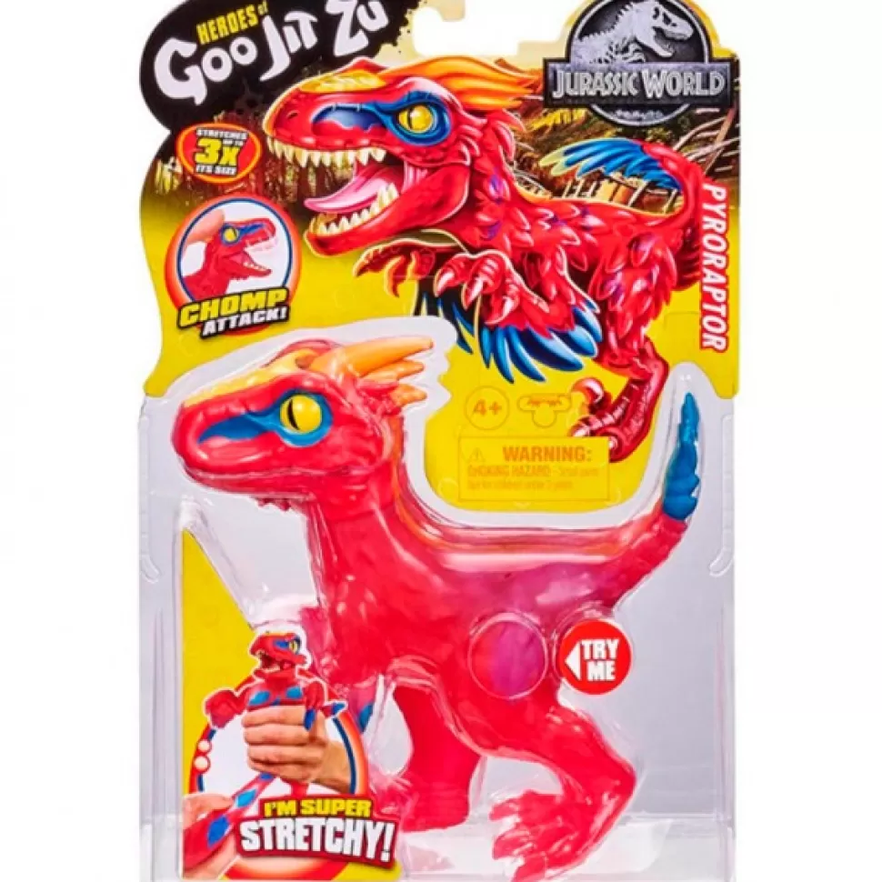 Brinquedos Goo Jit Zu Goo Jit Zu Figure Pyroraptor Jurassic World< Brinquedos Super-Heróis