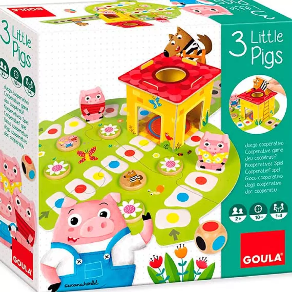 Fashion Brinquedos Goula Goula Jogo 3 Porquinhos