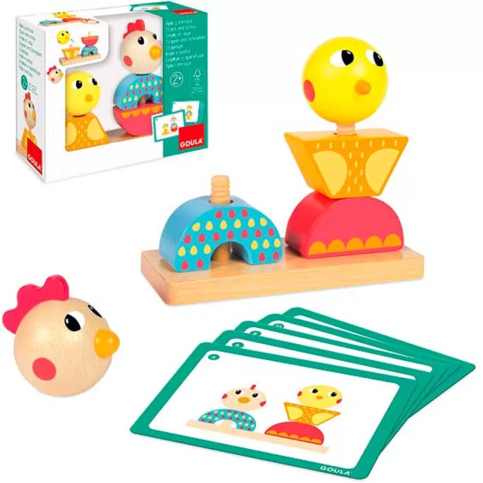 Cheap Brinquedos Goula Goula Jogo Empilhados E Aparafusado