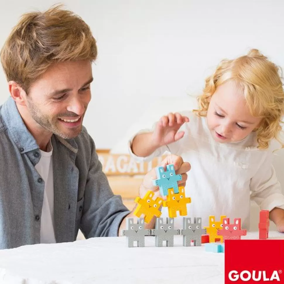 Online Brinquedos Goula Goula Jogo Empilhavel 12P Coelhos
