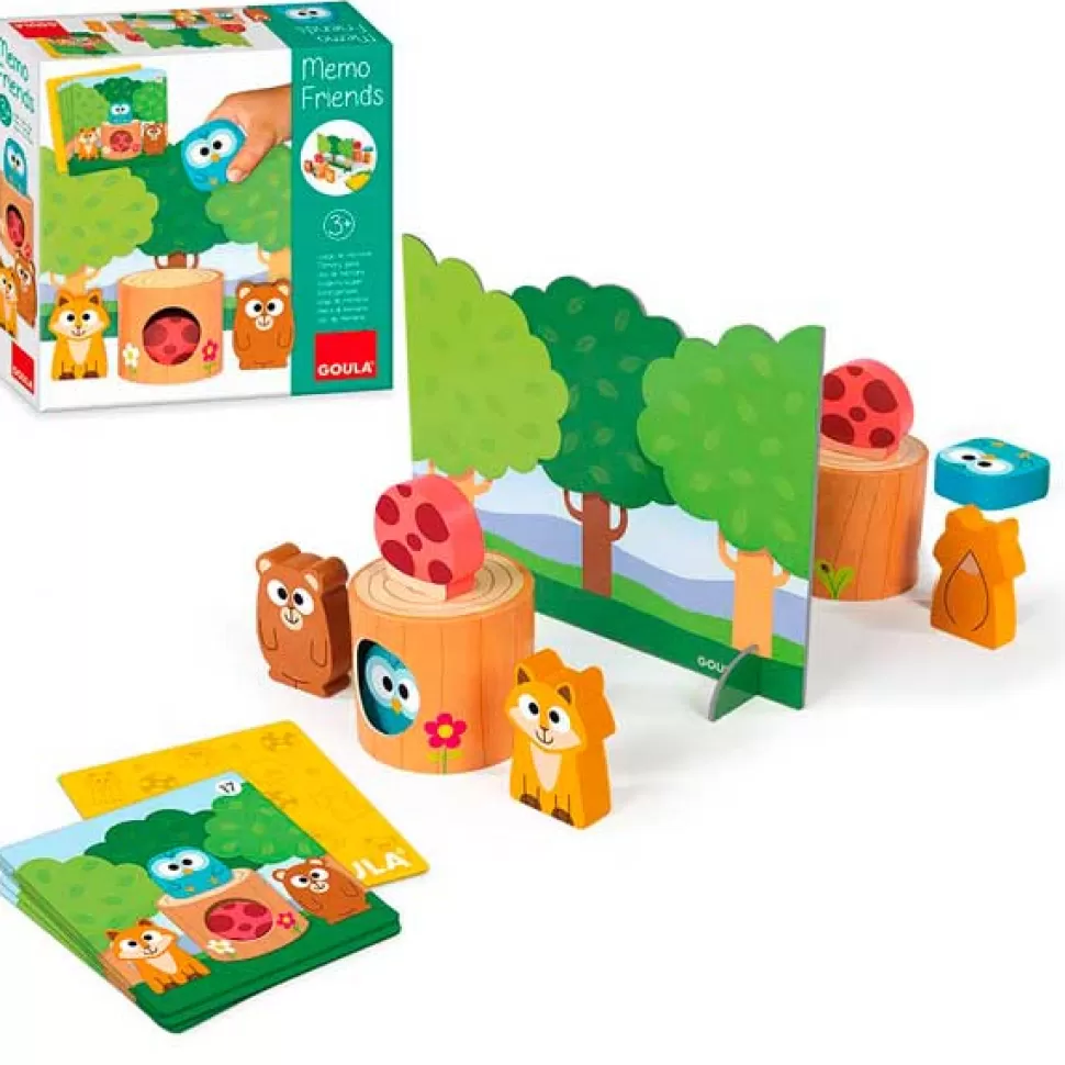 Online Brinquedos Goula Goula Jogo Memo Friends Madeira