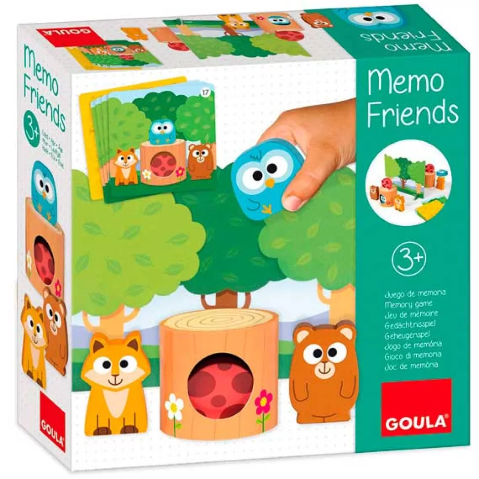 Online Brinquedos Goula Goula Jogo Memo Friends Madeira
