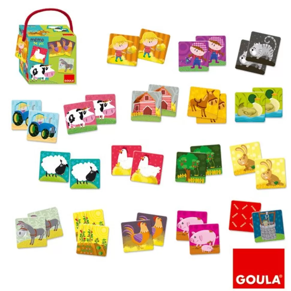 Brinquedos Goula Goula Memo Fazenda< Brinquedos Educativos