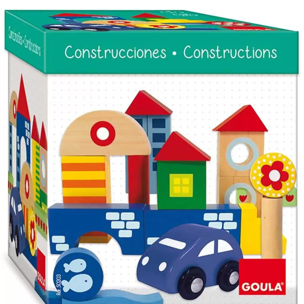 Brinquedos Goula Goula Pack Construcoes 41P De Madeira< Brinquedos De Madeira