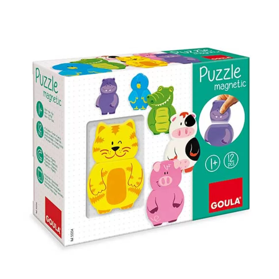 Flash Sale Brinquedos Goula Goula Puzzle Magnetica Intercambiaveis ??Madeira