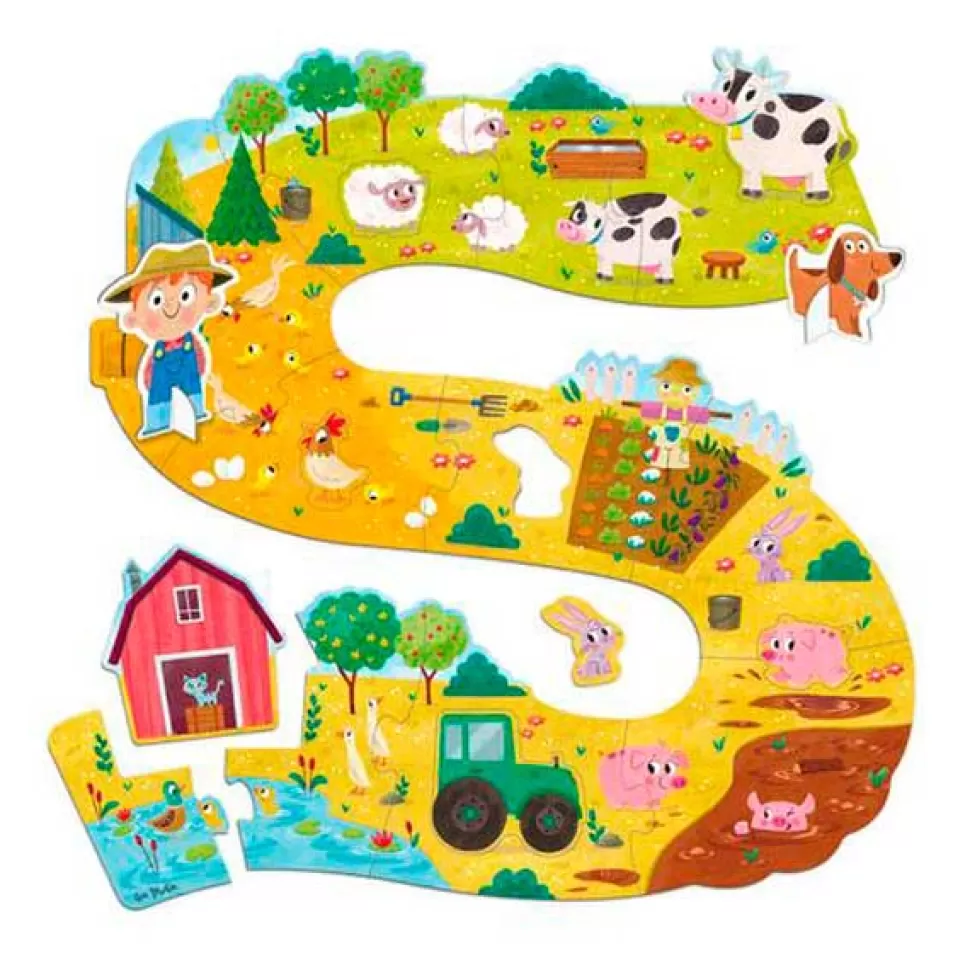 Best Brinquedos Goula Goula Puzzle Xxl Fazenda 18P
