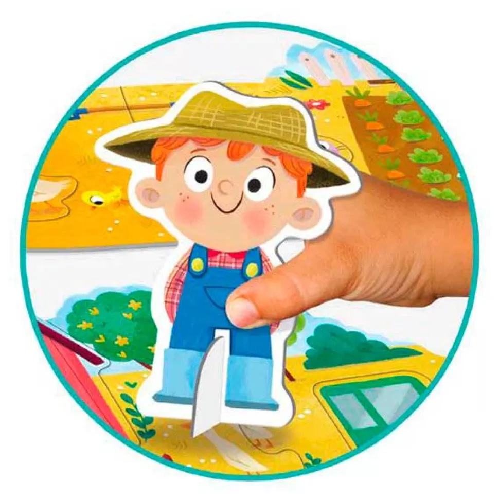 Best Brinquedos Goula Goula Puzzle Xxl Fazenda 18P