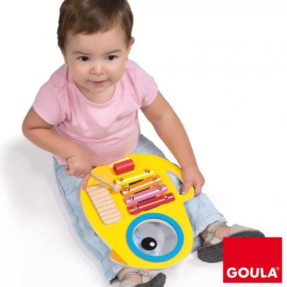 Brinquedos Goula Goula Tiki Musical 3En1< Brinquedos De Madeira
