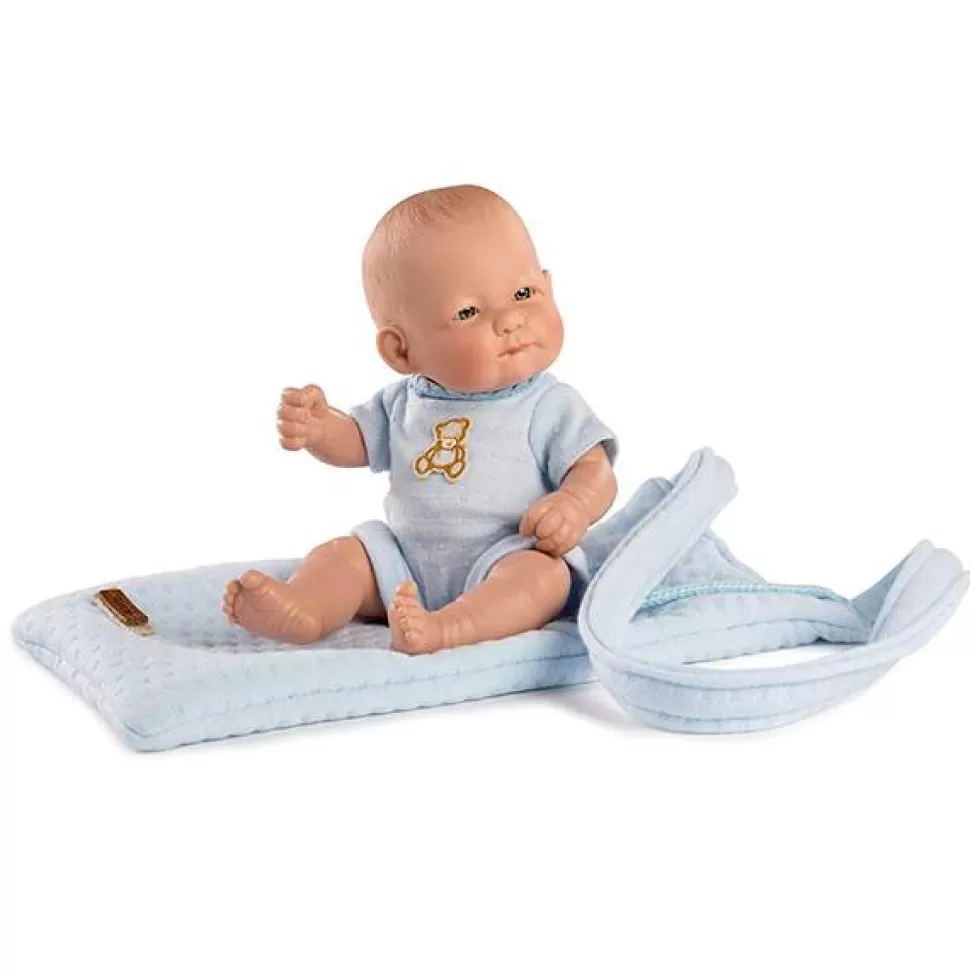 Brinquedos Guca Guca Boneca Newborn Body Azul E Bolsa 25Cm< Bonecas Classicas