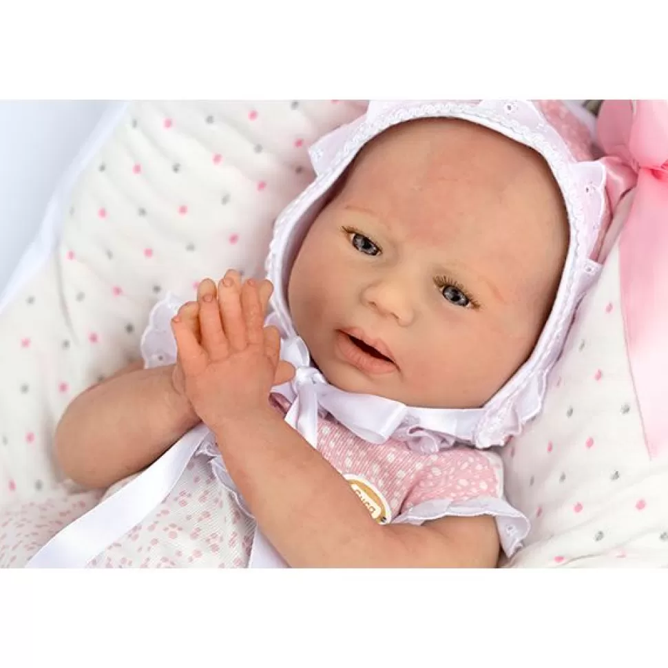 Brinquedos Guca Guca Boneca Reborn Silicone Sara 46Cm< Bonecas Classicas