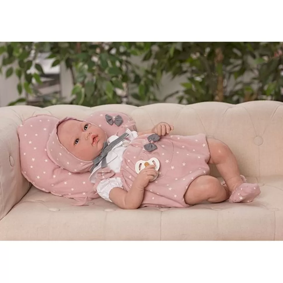 Brinquedos Guca Guca Boneca Reborn Violeta Quality 46Cm< Bonecas Classicas