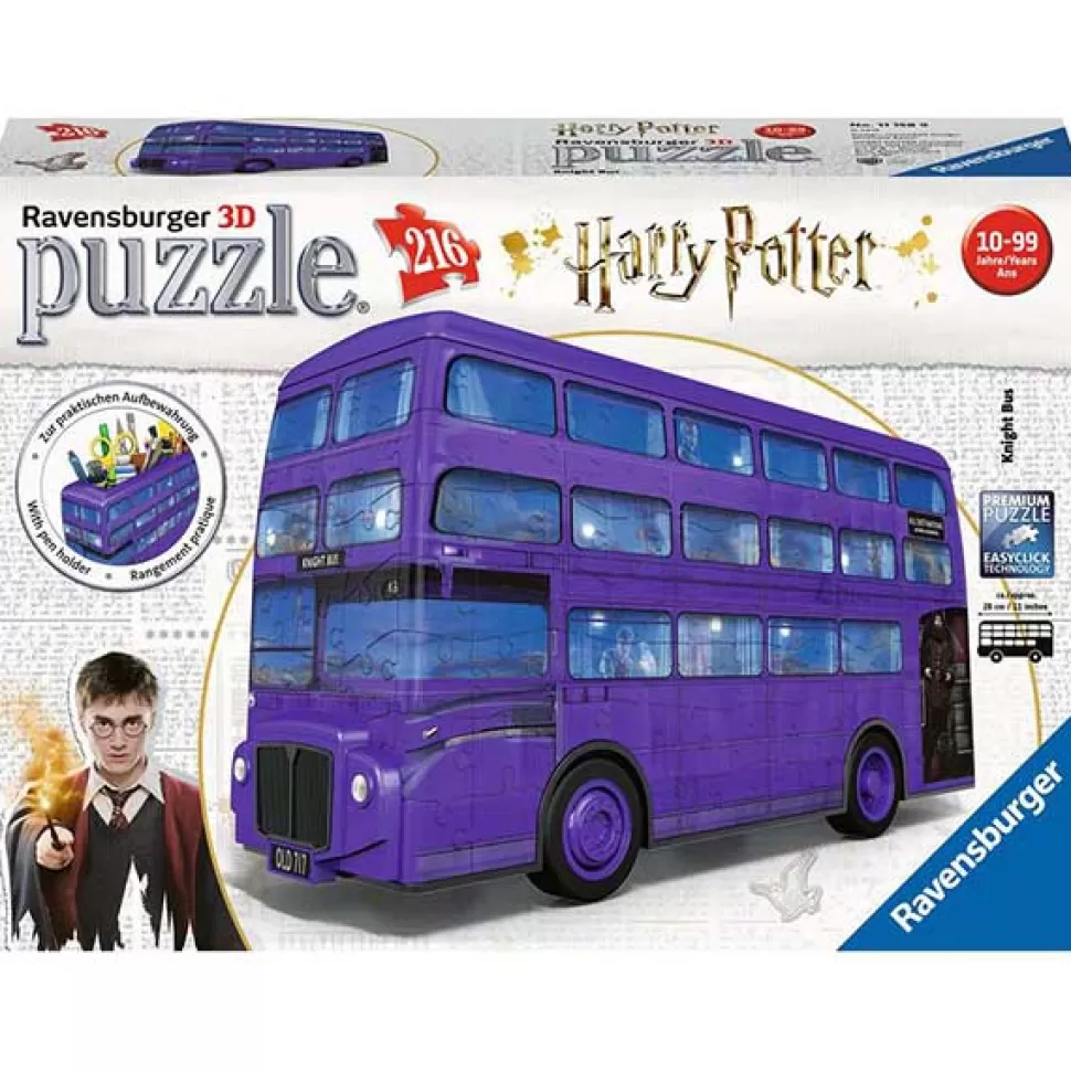 New Brinquedos Harry Potter Harry Potter Puzzle 3D 216P Bus