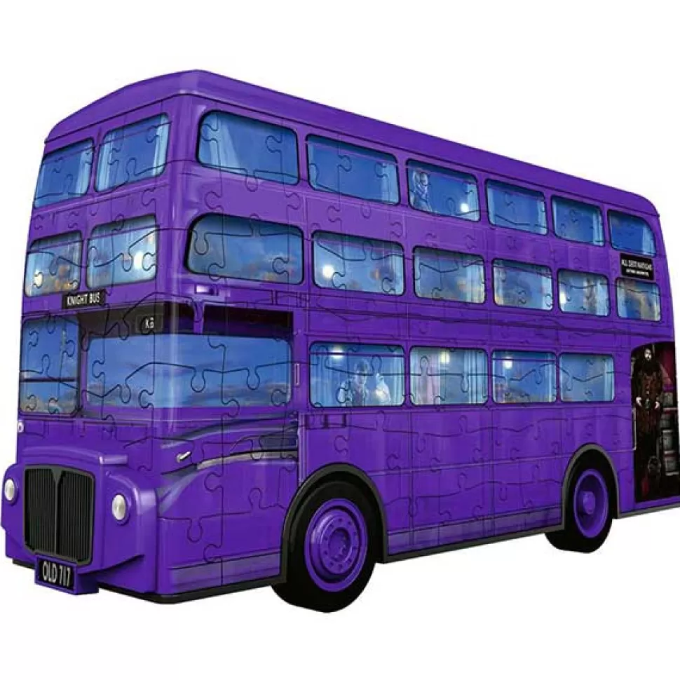 New Brinquedos Harry Potter Harry Potter Puzzle 3D 216P Bus