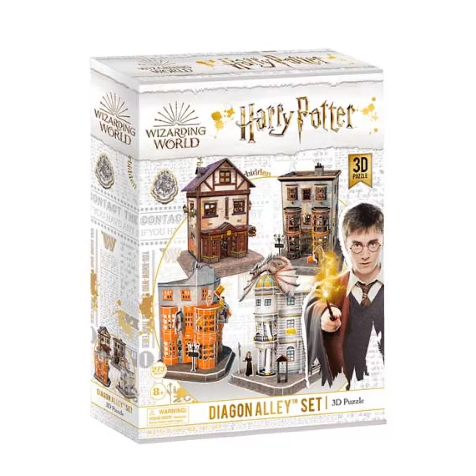 Cheap Brinquedos Harry Potter Harry Potter Puzzle 3D Diagon Alley 273P