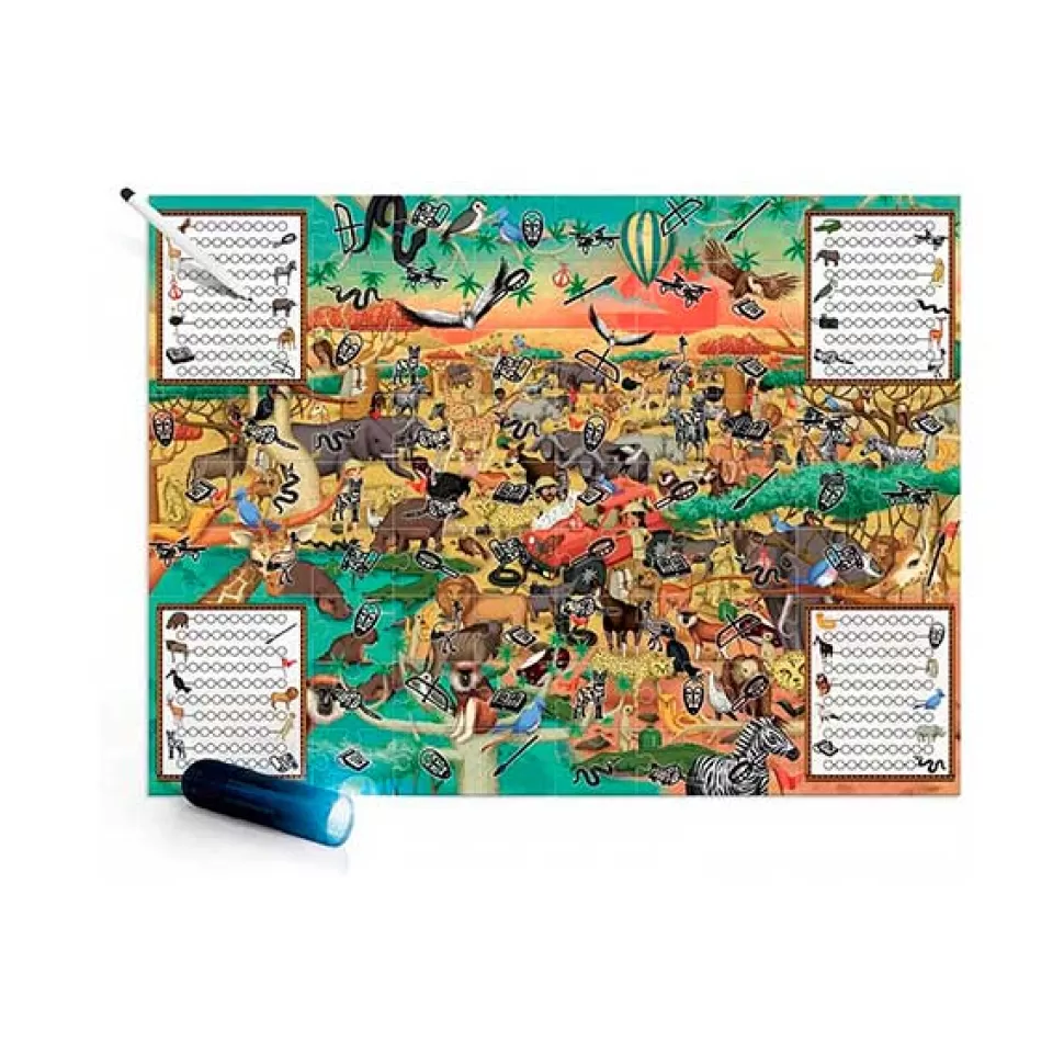 Cheap Brinquedos Headu Headu Puzzle Explore O Safari Com Luz