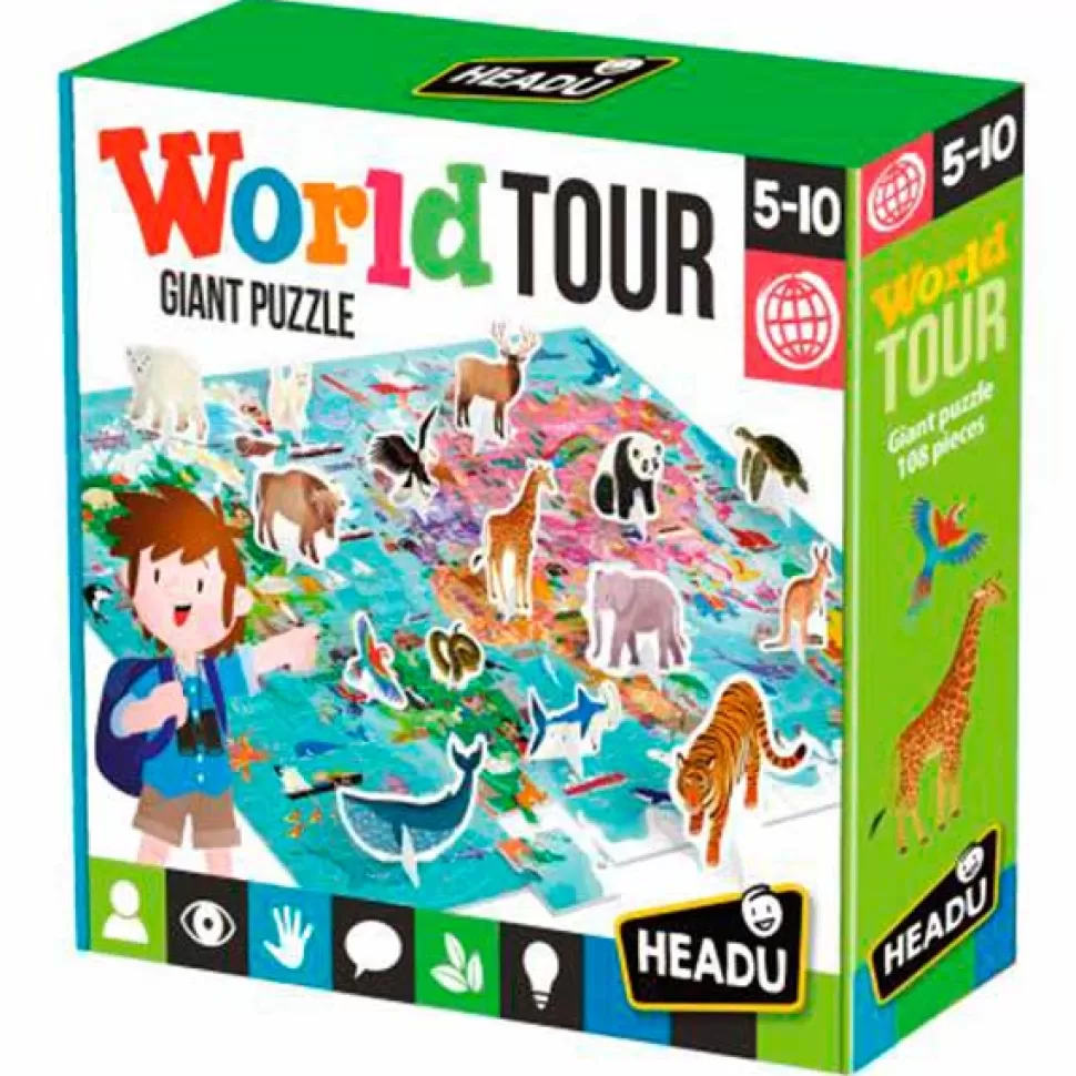 Store Brinquedos Headu Headu Quebra-Cabeca World Tour