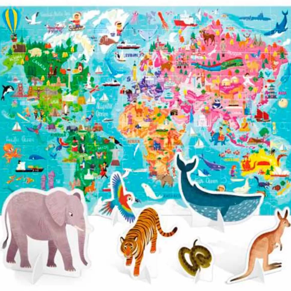 Store Brinquedos Headu Headu Quebra-Cabeca World Tour