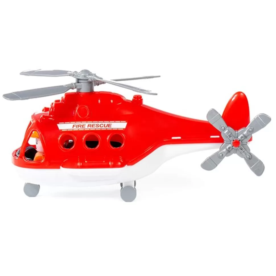 Brinquedos Wader Helicoptero Bombeiro 29Cm< Brinquedos De Aviões